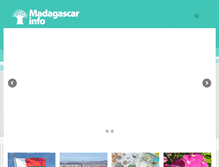 Tablet Screenshot of madagascar-info.com